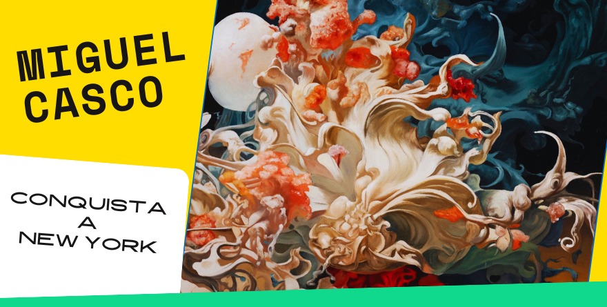 PINTOR MEXICANO MIGUEL CASCO CONQUISTA A NY