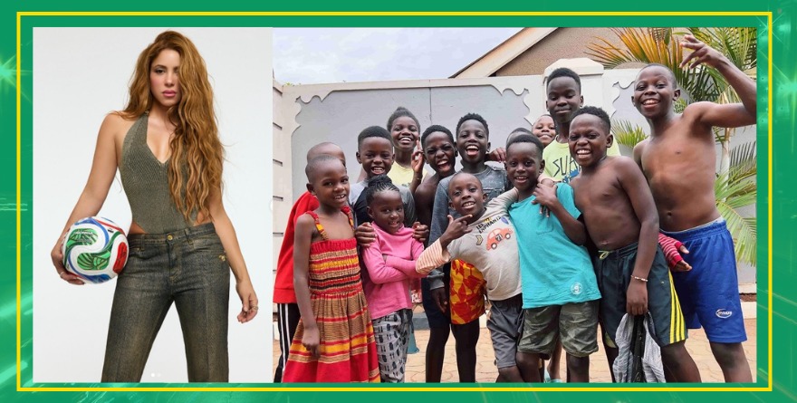 SHAKIRA SE LLEVA AL MUNDIAL A GHETTO KIDS