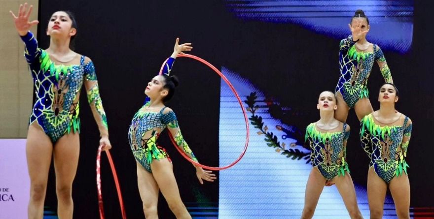 CONSIGUEN GIMNASTAS RÍTMICAS NUEVA ENTRENADORA