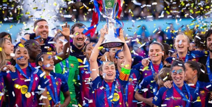 CONQUISTA BARCELONA SU CUARTA CHAMPIONS FEMENIL