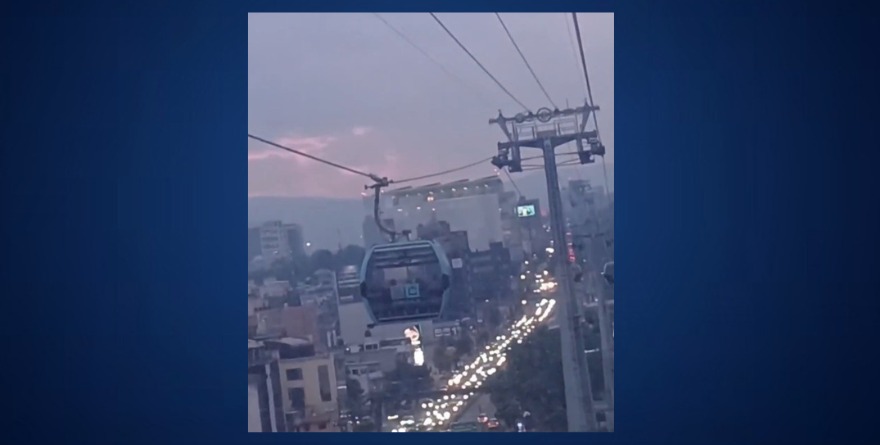 QUEDA CABLEBÚS VARADO POR FALLAS