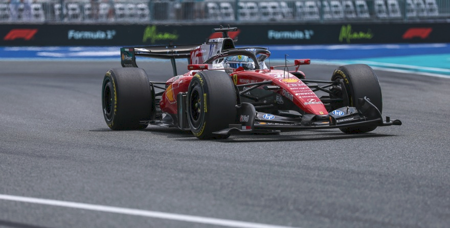LECLERC PAGÓ MUY CARO MAL MOVIMIENTO EN MIAMI