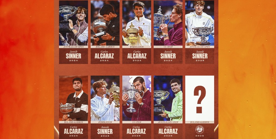 ROLAND GARROS 2026, EL GRAND SLAM SIN CAMPEONES