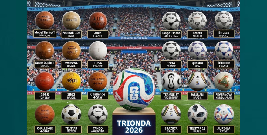 METAMORFOSIS DEL BALÓN MUNDIALISTA: DEL TIENTO AL TRIONDA