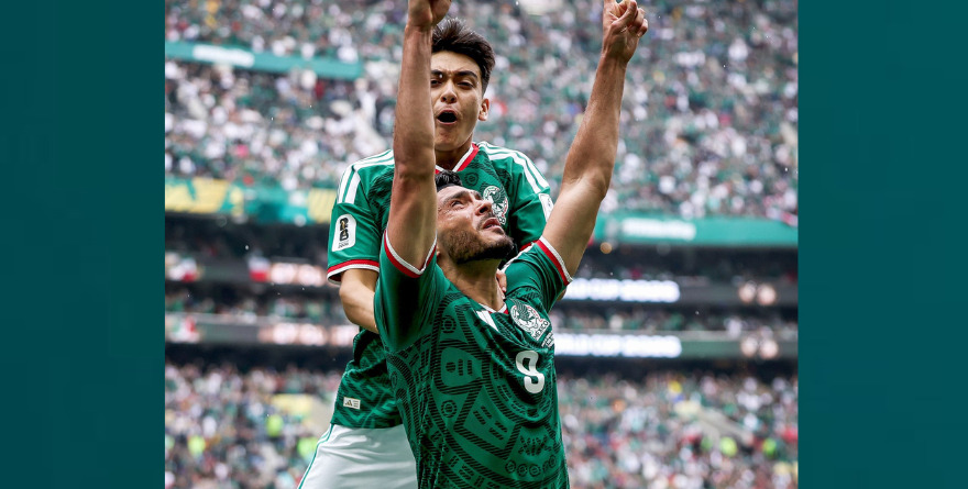 DEDICA RAÚL AL CIELO GOL Y TÉRMINO DE SEQUÍA EN MUNDIALES