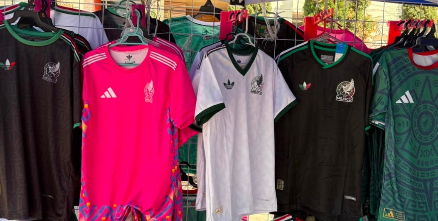 A NIVEL MUNDIAL, LA PLAYERA DE MÉXICO ES NÚMERO UNO EN VENTAS