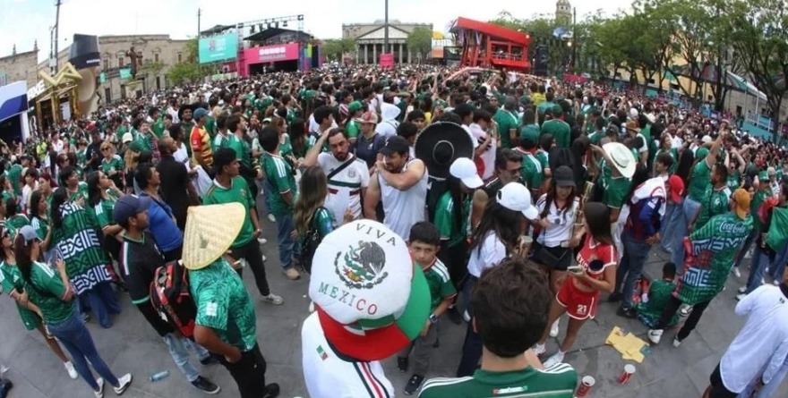 ASISTENCIA HISTÓRICA DE GDL DURANTE EL MUNDIAL