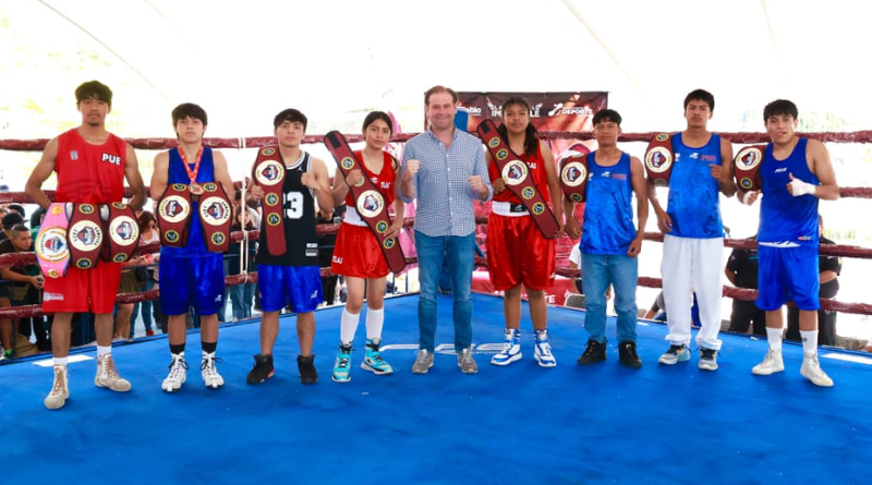 BOXEO DE BARRIO REALIZA ESPECTACULAR CIERRE EN PUEBLA