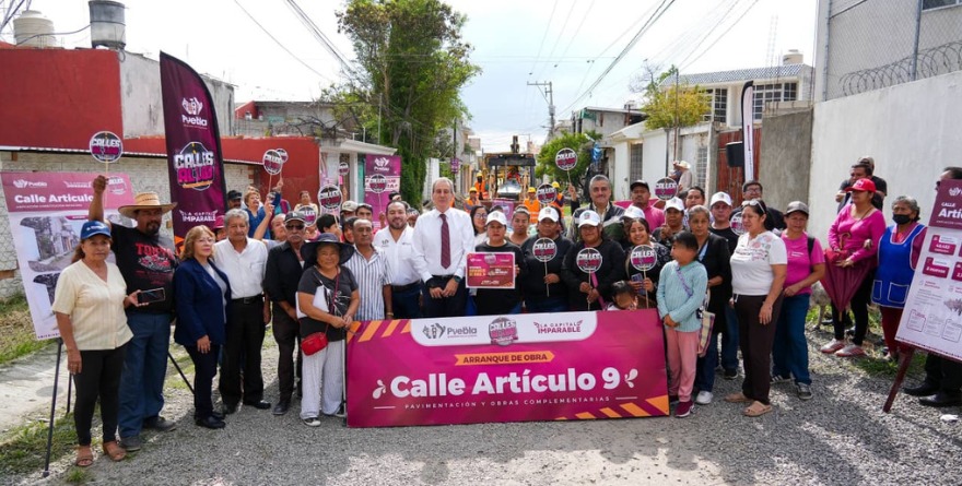 CHEDRAUI PONE EN MARCHA PAVIMENTACIÓN DE AMPLIACIÓN CONSTITUCIÓN MEXICANA