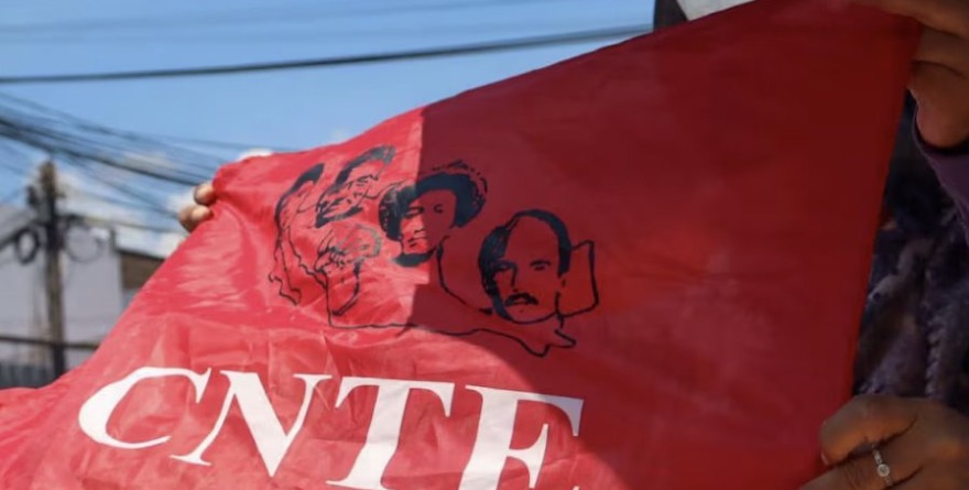 CNTE AMENAZA CON BLOQUEAR PARTIDO EN CDMX