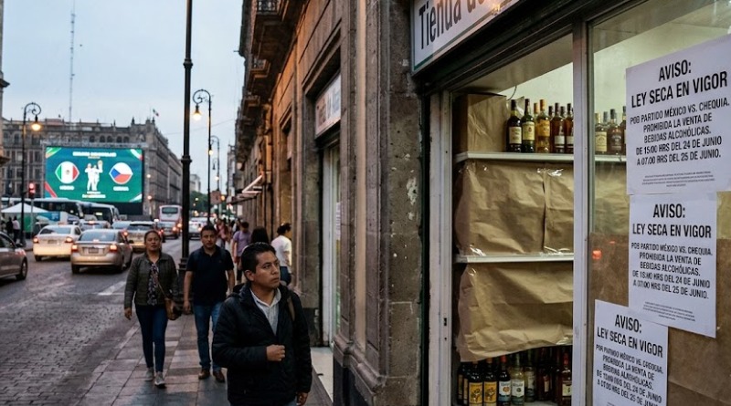DECRETAN LEY SECA POR PARTIDO DE MÉXICO CONTRA CHEQUIA