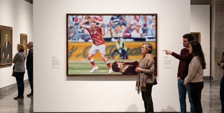 FE, TRIBUNA Y ARTE: “TOCAR A DIOS CON LOS PIES”