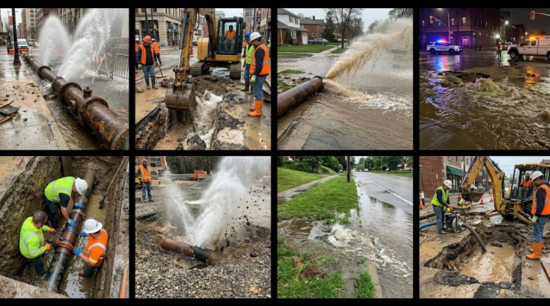 FUGAS CONTINUAS PROVOCAN DESPERDICIO CRÍTICO DE AGUA EN IZTAPALAPA