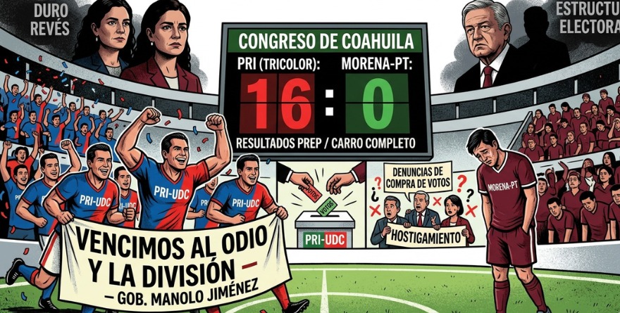 GOLEADA PRIISTA: SE LLEVA TODO EL CONGRESO
