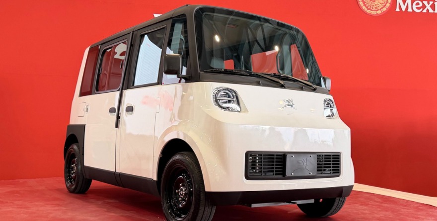 LLEGA EL ‘OLINIA’: MÉXICO YA TIENE AUTO ELÉCTRICO OFICIAL
