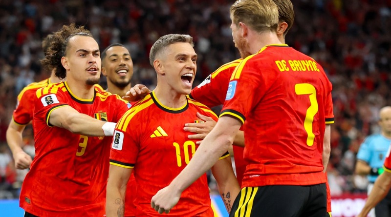 PRIMER LUGAR PARA BÉLGICA DESPUÉS DE GOLEAR A NUEVA ZELANDA