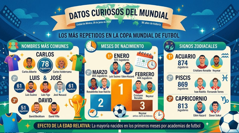 SECRETOS Y CURIOSIDADES DEL MUNDIAL