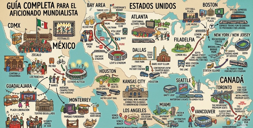 SIGUIENDO LA RUTA MUNDIALISTA