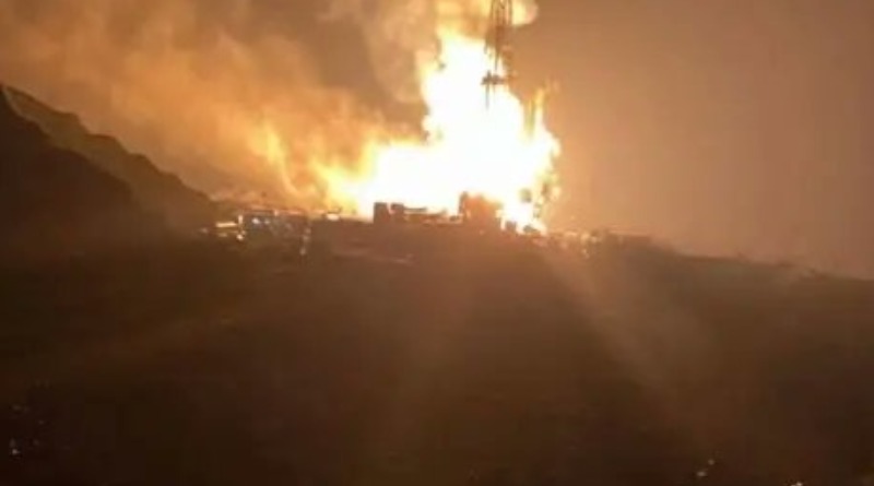 134 DÍAS ARDIENDO: INCENDIO PERSISTE EN POZO DE PEMEX VERACRUZ