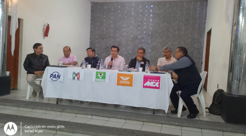 PLÁTICA DE REPRESENTANTES DE PARTIDOS POLÍTICOS