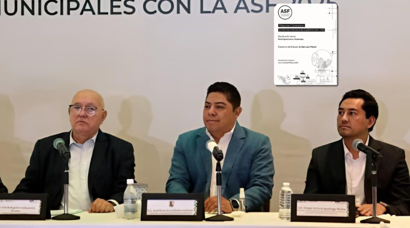 EJERCICIO RESPONSABLE, SLP ALCANZA CERO OBSERVACIONES DE LA ASF