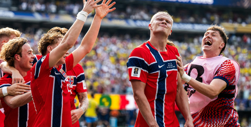 BRASIL CAE DERROTADO POR DOBLETE DE HAALAND
