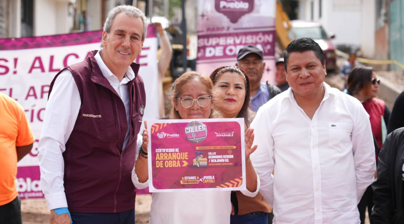#CALLESAL100: BENEFICIO DIRECTO PARA 2 MIL 900 POBLANOS