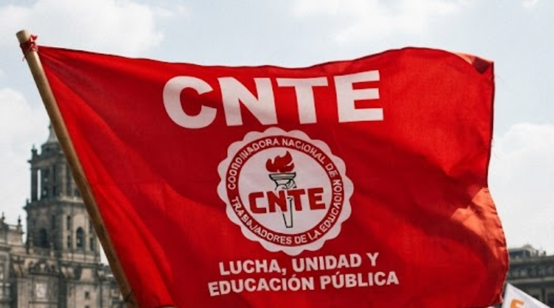 CNTE REALIZA PROTESTA EN ACTO DE CSP ZACATECAS