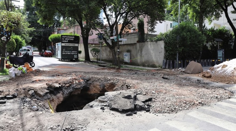 CRITICAN DESATENCIÓN A SOCAVONES QUE AFECTAN LA CDMX