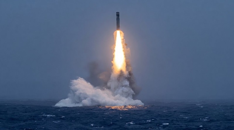 DESDE SUBMARINO, CHINA REALIZA ENSAYO CON MISIL ESTRATÉGICO