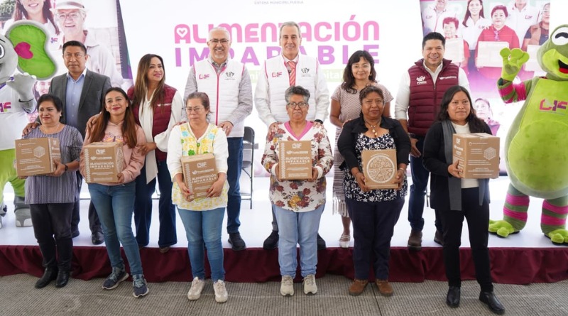DIF PUEBLA OTORGA APOYOS A FAMILIAS VULNERABLES