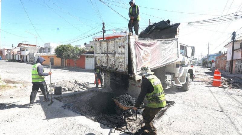 EL BACHEO SIGUE ADELANTE EN LA COLONIA SAN PEDRO