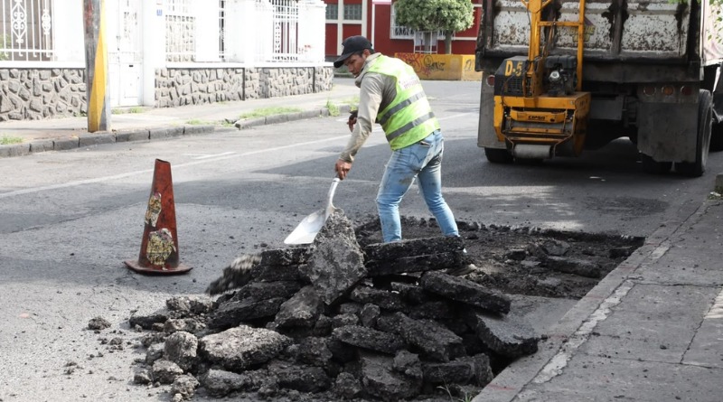 EN EL CARMEN REHABILITAN CALLES POR MOVILIDAD SEGURA