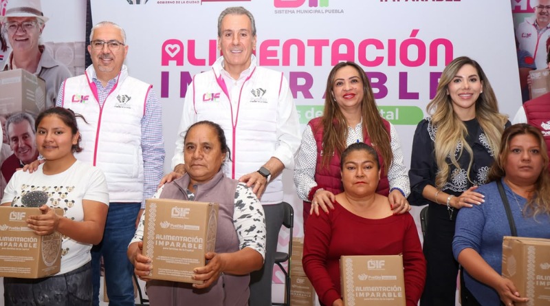 EN PUEBLA, GOBIERNO MUNICIPAL FORTALECE APOYO ALIMENTARIO