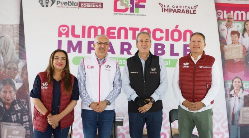 FAMILIAS DE PUEBLA RECIBEN APOYO DE “ALIMENTACIÓN IMPARABLE”