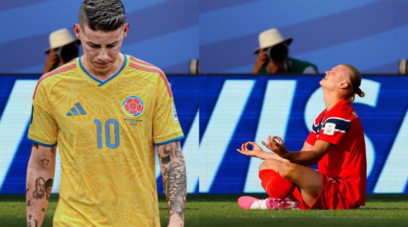 HAALAND VERSUS JAMES RODRÍGUEZ EN CUANTO A MENTALIDAD