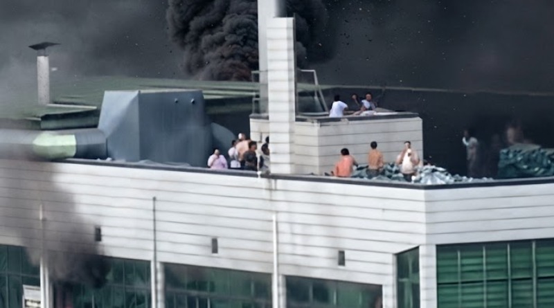 INCENDIO MORTAL EN FÁBRICA DE CALZADO CHINA COBRA 28 VIDAS
