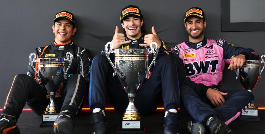 LOS PILOTOS MEXICANOS LUCEN EN F2 Y F3