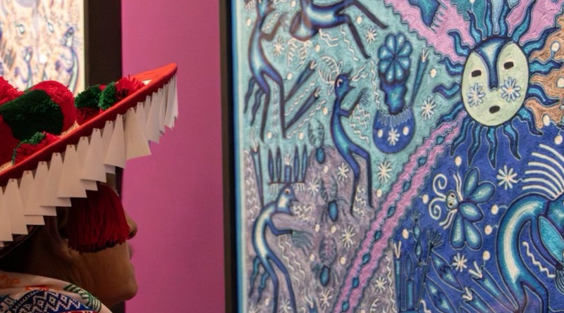 MURALES WIXÁRIKA SOBRE EL ORIGEN DEL MUNDO EXPONE MUSA