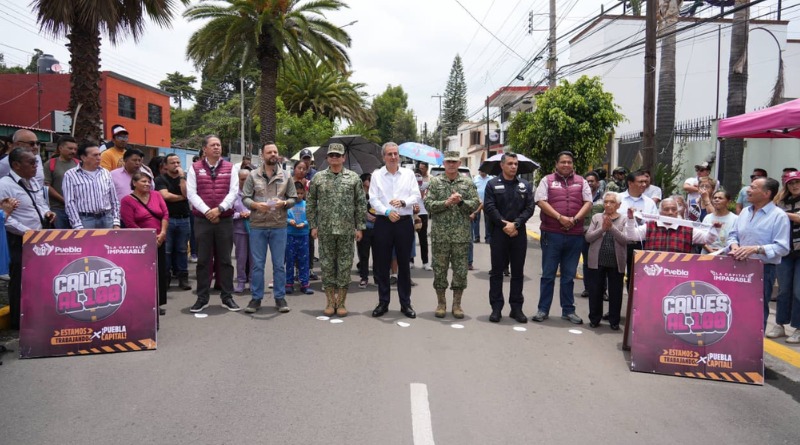 PAVIMENTAN IGNACIO ZARAGOZA EN EL MARCO DE #CALLESAL100