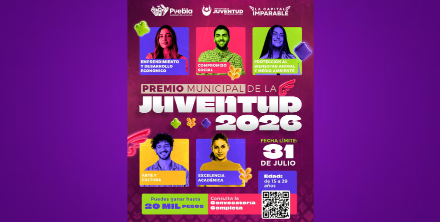 PEPE CHEDRAUI ABRE CONVOCATORIA AL PREMIO MUNICIPAL DE LA JUVENTUD