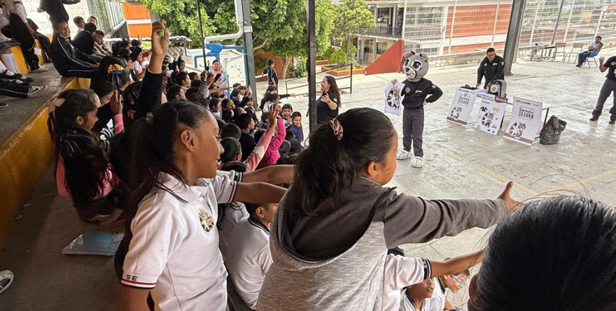 LA PREVENCIÓN SE CONSOLIDA EN PUEBLA A TRAVÉS DE ESCUELA SEGURA
