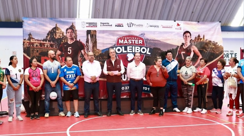 PUEBLA LISTA PARA EL INICIO DEL FESTIVAL MÁSTER DE VOLEIBOL