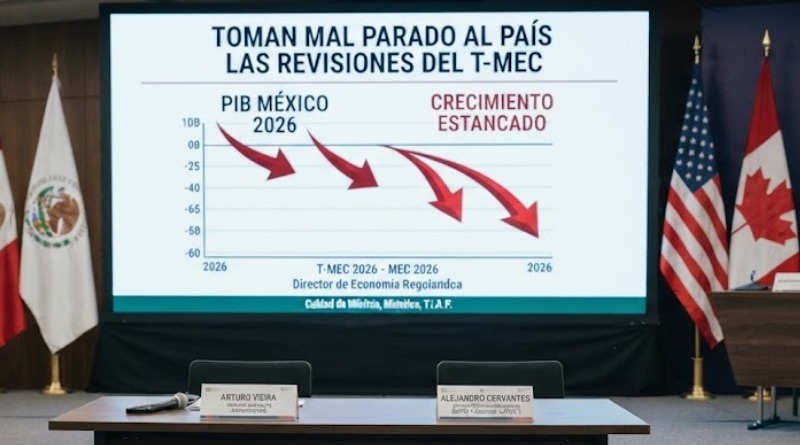 REVISIONES DEL T-MEC SORPRENDEN MAL PARADO AL PAÍS
