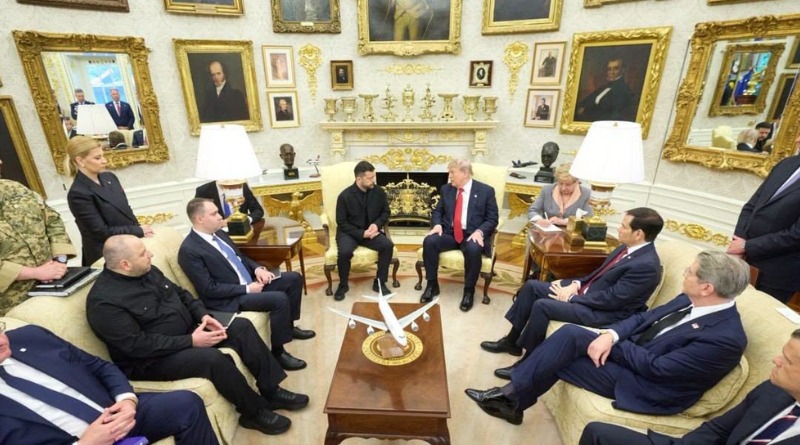 SINTONÍA QUE PRESUMEN TRUMP Y ZELENSKY