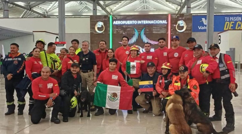 SOLIDARIDAD ILIMITADA: BOMBEROS DE GUERRERO EN MISIÓN DE RESCATE