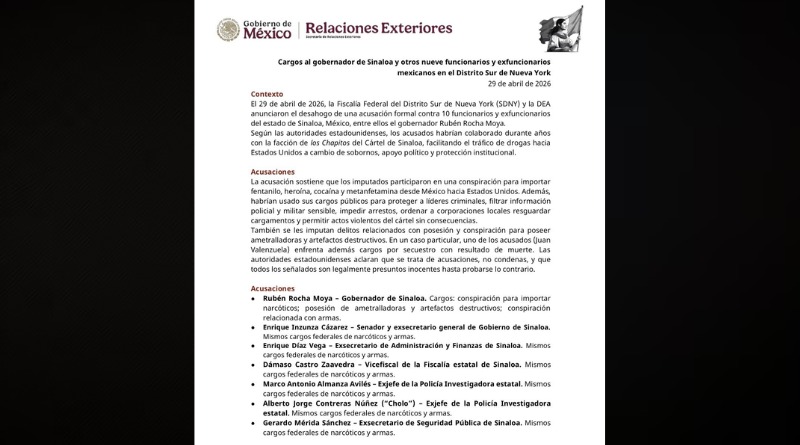 SRE REALIZA CORRECCIÓN INCOMPLETA