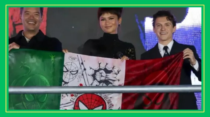 TOM HOLLAND Y ZENDAYA GENERAN CAOS TOTAL EN MÉXICO