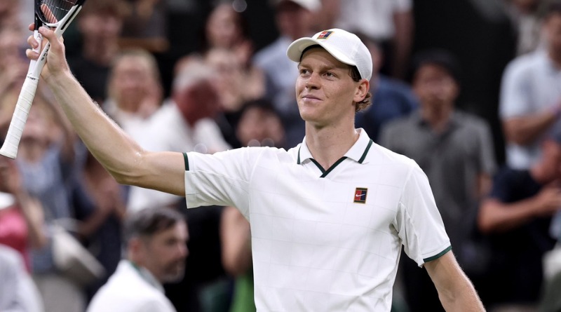WIMBLEDON: SINNER BARRE A STRUFF Y VA A SEMIFINALES