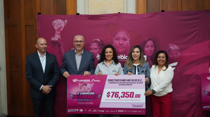 DONATIVOS ENTREGADOS DE LA CARRERA MUJERES IMPARABLES